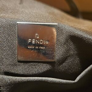 Fendi Brown Clutch